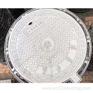 CO650 D400 ductile manhole cover old style